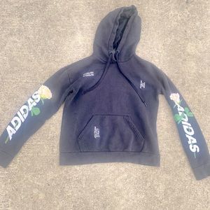 Women Black Adidas Hoodie